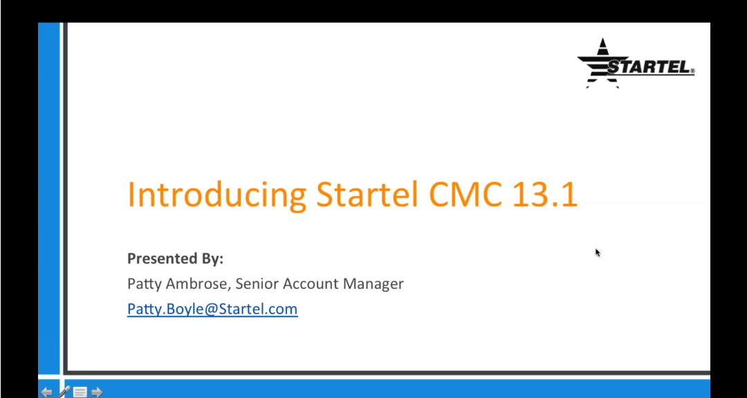 Introducing Startel CMC 13.1